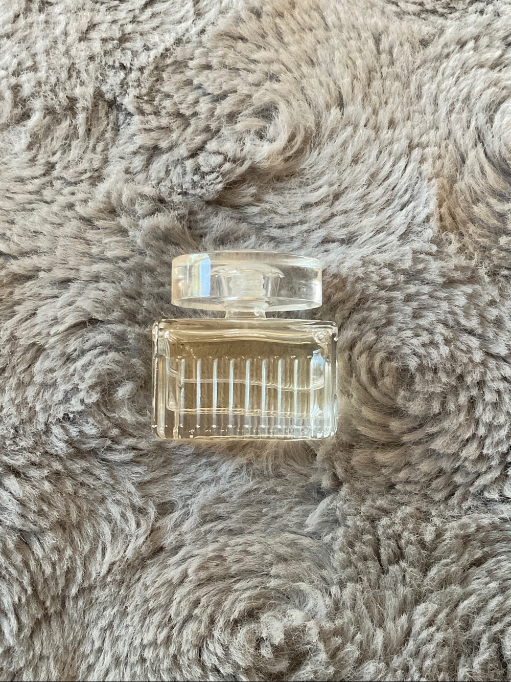Chloe Clear Glass mini Perfume Bottle - Transparent